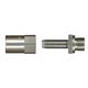 PUReClean365+® Schraubarmatur DN12 AGR 1/2" VA  kpl. Nippel und Fassung