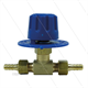 RD5 Chemieventil mit Skala - 28 Bar - 10 l/min - max.40°C - 2 x 1/4" AG / 2 x 7mm Schlauch