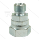 Reduziernippel - Stahl - 1/4" AG x 1/2" Überwurfmutter - BSP