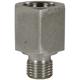 Reduzierung 1/2"AG : 1"IG Edelstahl 400 bar Länge: 49 mm, Max. 150 °C