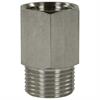 Reduzierung 1/4"AG : 1/4"IG Edelstahl 250 bar Länge: 32 mm, Max. 150 °C