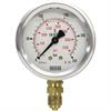 Restposten Manometer 63 mm 0-100 bar 1/4"AG Edelstahl WIKA Anschluß unten