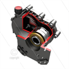 RGB18 - Getriebe - 2.19:1 - bis 13 kW - Welle Motor 1"