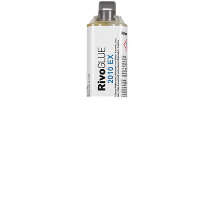 RivoGLUE 2010 EX 2K - 5-Minuten Epoxy transparent 24 ml-Doppelkartusche