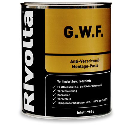 Rivolta G.W.F. Anti-Verschweiß- und Schmiermittel 960 g-Dose