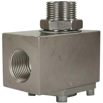 RM 3/4"IG : 3/4"AG Edelstahl 200 bar trommel