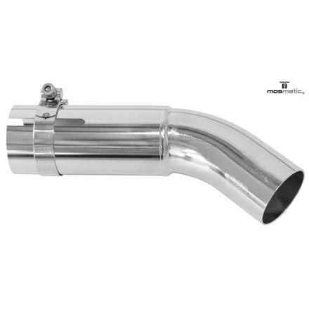 Rohrbogen-45° mit Rohrbride, INOX - LU-2"Z ø50 für Luftsystem-Kreisel