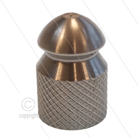 Rohrreinigungsdüse - 0.060 - 4x nach hinten - Edelstahl - 1/4" IG