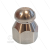 Rohrreinigungsdüse - 0.070 - 3x nach hinten - Edelstahl - 1/4" IG