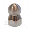 Rohrreinigungsdüse - 0.120 - 3 x 1.20 + 1 x 1.00 - Edelstahl