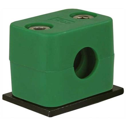 Rohrschelle 20 mm, Anschweißplatte Stahl verzinkt