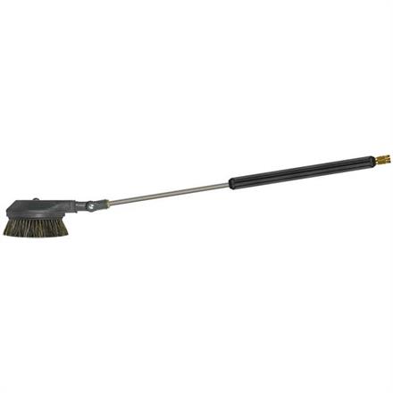 Rotierende Waschbürste Rosshaar mit Gelenk M22AG mit 800 mm Strahlrohr