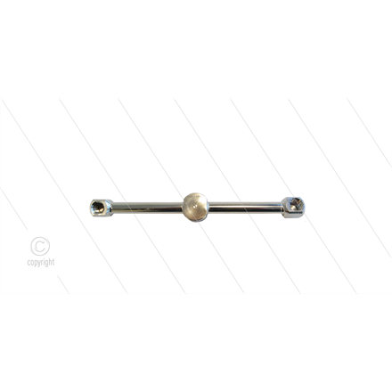 Rotorarm - TKA-2W2 - Ø100mm - 275 Bar - 3/8" IG - Düsen 2 x 1/4" IG