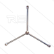 Rotorarm - TKA-3W3 - Ø450mm - 275 Bar - 3/8" IG - Düsen 3 x 1/4" IG