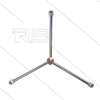 Rotorarm - TKA-3W3 - Ø450mm - 275 Bar - 3/8" IG - Düsen 3 x 1/4" IG