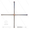 Rotorarm - TKA-4W4 - Ø200/200mm - 275 Bar - 3/8" IG - Düsen 4 x 1/4" IG