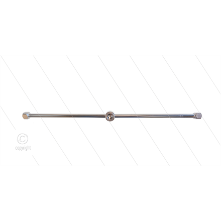 Rotorarm - Ø250mm - 275 Bar - 1/4" IG - Düsen 2 x 1/8" IG