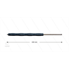 RP10 Lanze - L=430mm - gerade - Edelstahl - Isolierung L=395mm - 400 Bar