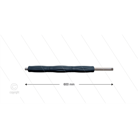 RP10 Lanze - L=600mm - gerade - Edelstahl - Isolierung L=295mm - 400 Bar - max 80°C