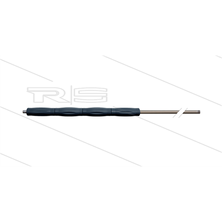 RP10 Lanze - L=800mm - gerade - Edelstahl - Isolierung L=595mm - 400 Bar - max 80°C