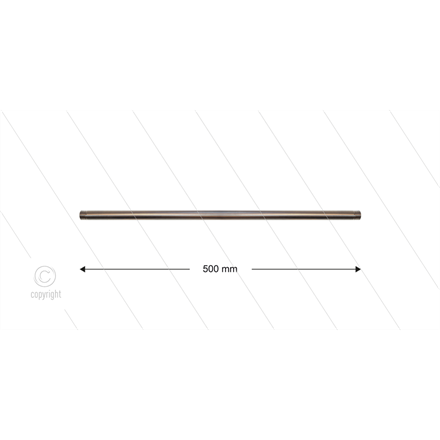 RP201 Strahlrohr - L=500mm - gerade - Edelstahl - 400 Bar -