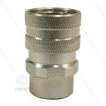 RP3100 - Kupplung - Edelstahl - 250 Bar - max 150°C - 1/2" IG