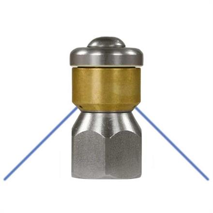 RR-Düse ST-49.1 rotierend 1/4"IG Düse=090 Suttner Rotations-Rohrreinigungsdüse ST-49.1