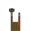 RR-Leitung DN04 300 Bar 10 M. M22x1,5 IG : 1/8"AG Bronze