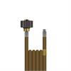 RR-Leitung DN04 300 Bar 5 M. M22x1,5 IG : 1/8"AG Bronze