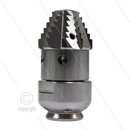 RR-TF40 - rotierende Kanalreinigungsdüse - 0.400 - 6 x 1,25mm + 2 x 1,00mm + 2 x 1,50mm