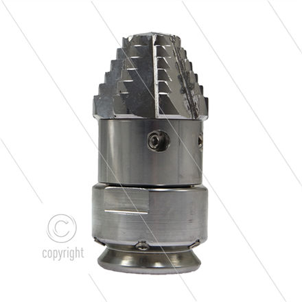 RR-TF50 - rotierende Kanalreinigungsdüse - 0.500 - 6 x 1,50mm + 2 x 1,00mm + 2 x 1,50mm
