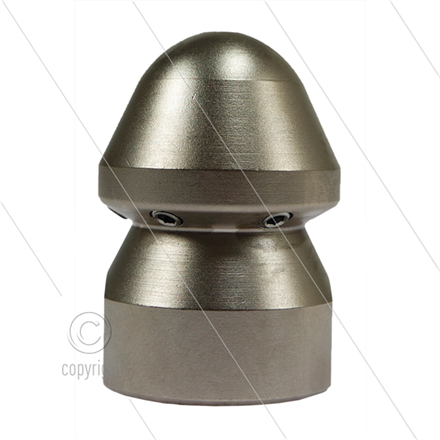 RU60 - Kanalreinigungsdüse - 0.600 - 1 x 2,25mm + 6 x 1,90mm - 300 Bar - max 160°C - 3/4"