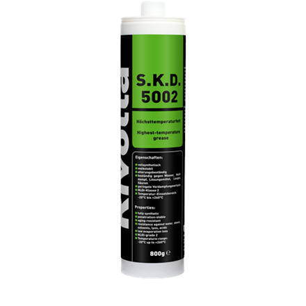 S.K.D. 5002 Höchsttemperatur-Fett 800 gr Kartusche