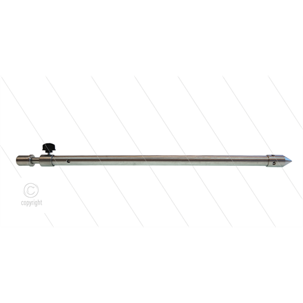 S10 - Saugrohr passend zu TS12 Sandstrahlkopf - L=500mm - Anschluss Ø21mm