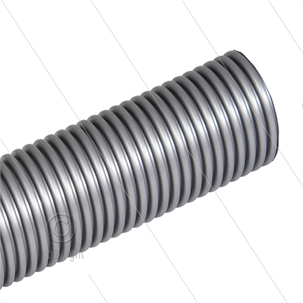 Saugerschlauch - Innen Ø38mm - Auß Ø47mm - silber - Rollenlänge 30 Meter