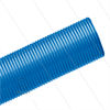 Saugerschlauch - Innen Ø38mm - Außen Ø47mm - blau - Rollenlänge 20 Meter