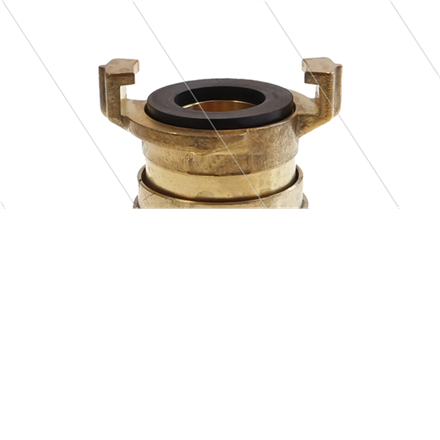 Saugkupplung - Messing - Geka - Ø25mm - 1" Schlauchtülle