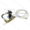 Schauminjektor KEW - 2 x 3/8" AG - ohne Schnellkupplung - max 250 Bar - RP Ausführung mit