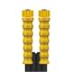 Schlauch 1SN-08 glatt SW 25 M.DKO 22 + GKS Gelb  glatte Oberfläche