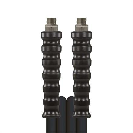 Schlauch 1SN-08 SW 8 M.AGR 3/8" + GKS Schwarz