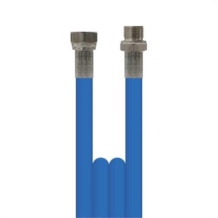 Schlauch 1SN-12 Blau 25 M.DKR 1/2"-AGR 1/2" ohne GKS Armaturen aus Edelstahl