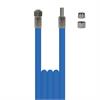 Schlauch 2SC-08 Blau 1,67 M.DKOL 18x1,5  Mutter + Schneidring lose beigelegt