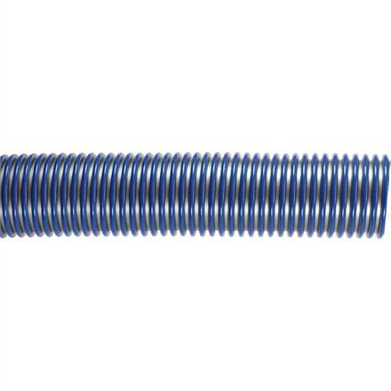 Schlauch 50 mm silber/blau Meterware max. 30 Meter
