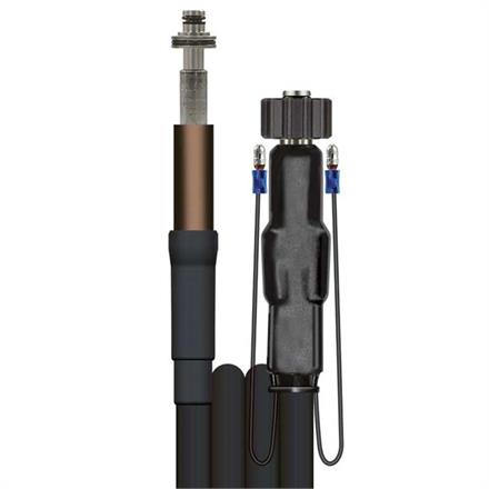 Schlauch beheizt 12 M. Steck.10 : DKO 22x1,5  mit E-Kabel