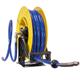 Schlauchaufroller 15 M. 1/2"IG:1/2"AG ABS Schlauch DN12 20 bar blau glatte Decke