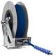 Schlauchaufroller 20 M. 1/2"IG:3/8"AG ABS-grau Schlauch