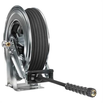 Schlauchaufroller 20 M M22AG:M22IG Edelstahl Schlauch