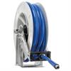 Schlauchaufroller 24 M. 1/2"IG:1/2"AG ABS-grau PUReClean365+® NW12 blau 65 bar