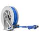 Schlauchaufroller 24 M. 1/2"IG: Pistole. ABS-grau PUReClean365+® NW12 blau 60 bar