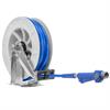 Schlauchaufroller 24 M. 1/2"IG: Pistole. ABS-grau PUReClean365+® NW12 blau 60 bar